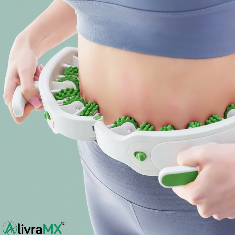 Rodillo de masaje anticelulítico, tejidos profundos - AlivraMX™