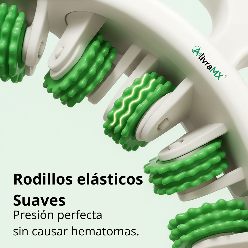 Rodillo de masaje anticelulítico, tejidos profundos - AlivraMX™