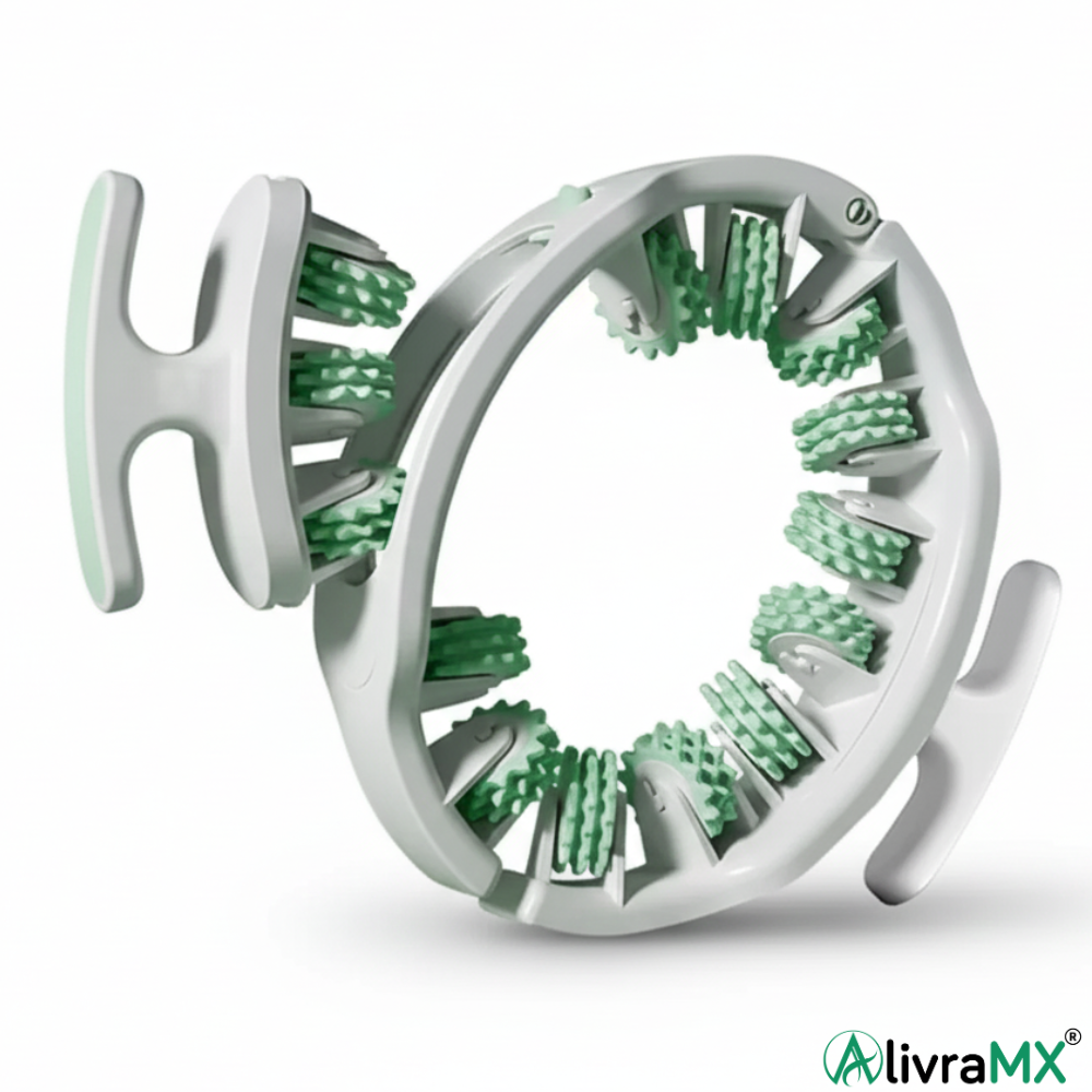 Rodillo de masaje anticelulítico, tejidos profundos - AlivraMX™