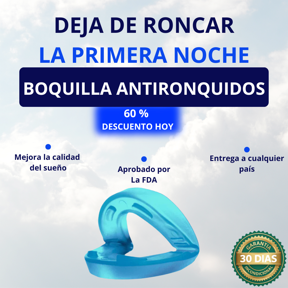 Boquilla antironquidos AlivraMX™